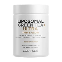 Liposomal Green Tea+ ULTRA Trim & Glow - 60 Vegetable Capsules (30 Servings)