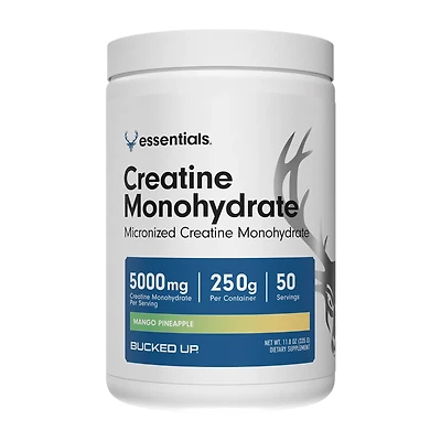 Bucked Up Creatine Monohydrate - Mango Pineapple (50 Servings)