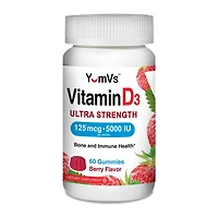 High Potency Vitamin D Jellies - Mixed Berry - 60 Gummies (30 Servings)