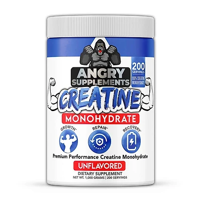 Creatine Monohydrate - Unflavored (200 Servings)