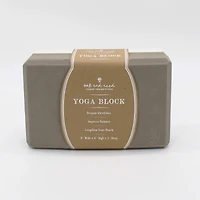 Oak and Reed Colorblock Yoga Block - Moonrock/sand 1