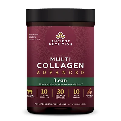 Ancient Nutrition Multi Collagen Advanced Healthy - Cinnamon (25 Servings)