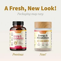 Energy & Metabolism Adaptogenic Herbal Complex - 60 Capsules (30 Servings)