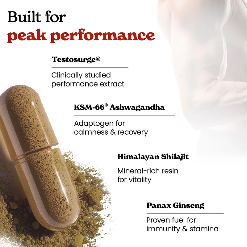 Testo Pro - 90 Capsules (30 Servings)