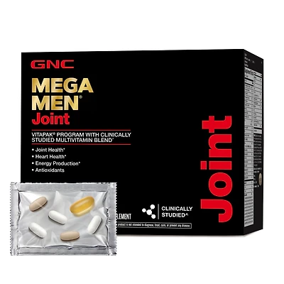 GNC Mega Men Joint Vitapak Program (30 Servings) Healthy - 30 Packs