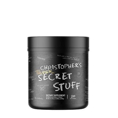 Raw Nutrition Thuper Thavage Pre-Workout - Christopher's Secret Stuff (20 Servings)