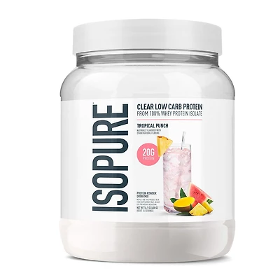 Isopure Infusions - Tropical Punch (16 Servings) 14.1 fl. Oz