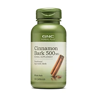 Cinnamon Bark 500 mg - 100 Capsules (100 Servings)