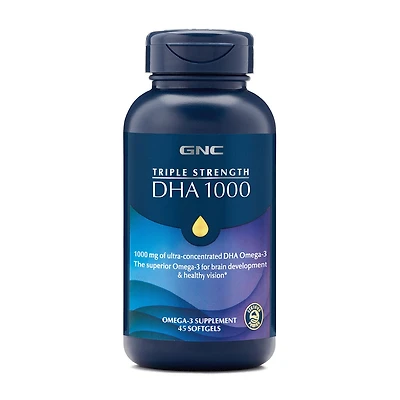Triple Strength DHA 1000 - 45 Softgels (45 Servings)