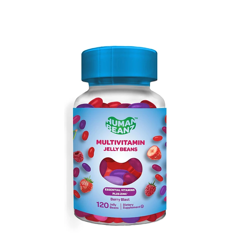 YumVs Multivitamin Jelly Beans - Berry Blast 120 (40 Servings)