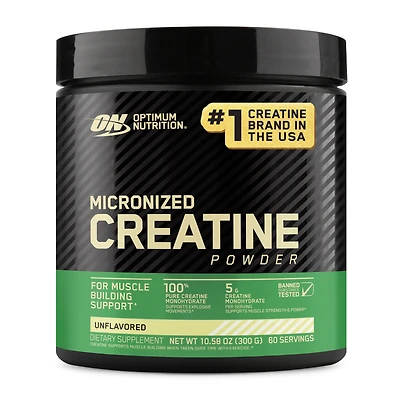 Micronized Creatine Powder - Unflavored (60 Servings)