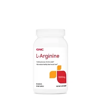 GNC L-Arginine 1000Mg Healthy - 90 Caplets (90 Servings)