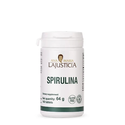 Ana Maria LaJusticia Spirulina - 160 Tablets (20 Servings)
