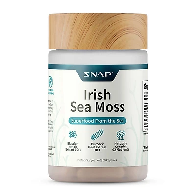 Irish Sea Moss - 60 Capsules (30 Servings)