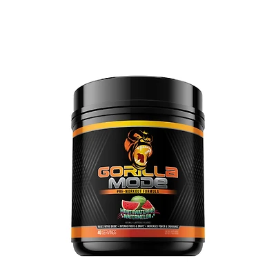 Gorilla Mind Mode Pre-Workout - Mouthwatering Watermelon (40 Servings)