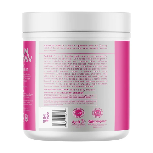 Thavage Pre-Workout - Cotton Candy Grape (40 Servings)