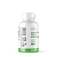 NAC N-Acetyl Cysteine 600mg - 60 Capsules (60 Servings)