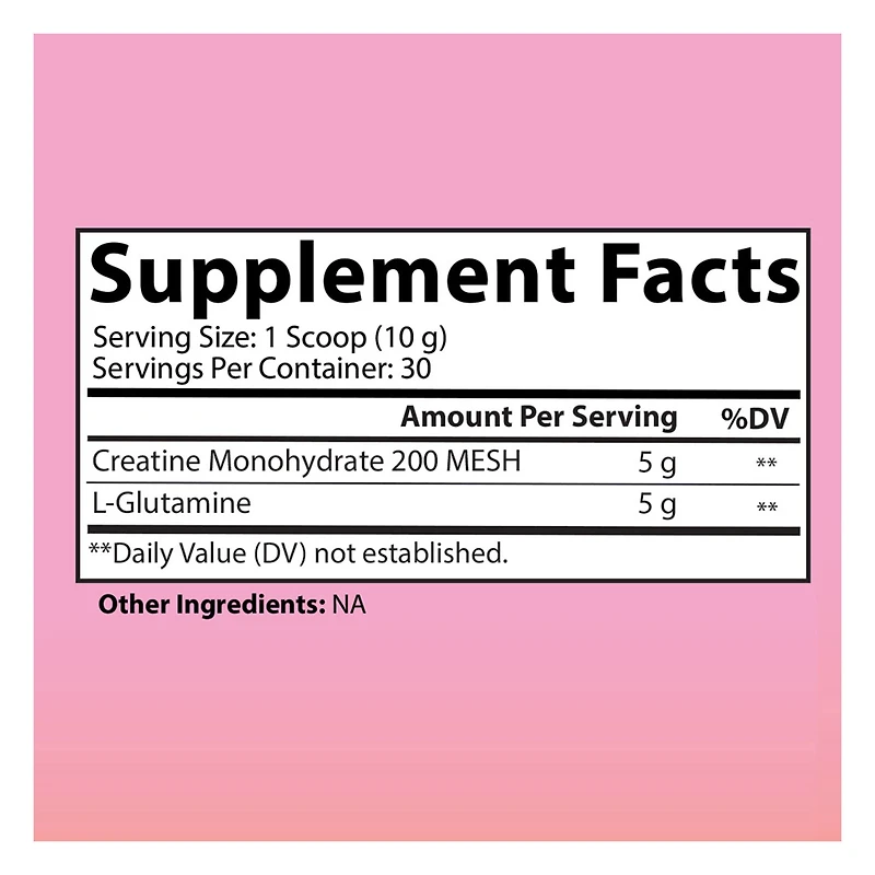 Better Booty Glute Scoop - Unflavored (30 Servings)