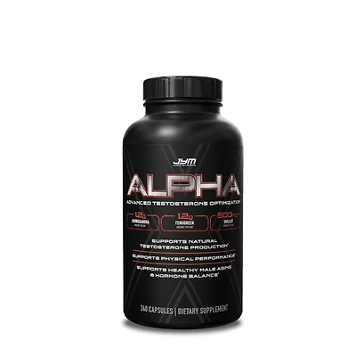 Jym Alpha X Advanced Testosterone Healthy - 240 Capsules (60 Servings)