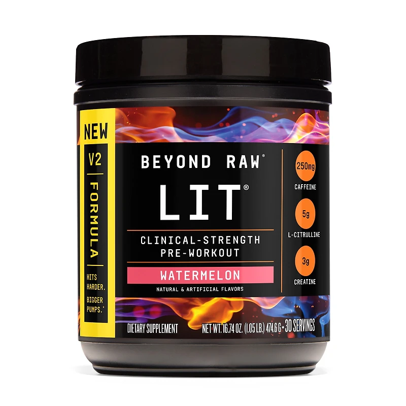 Beyond Raw Lit Pre-Workout 2.0
