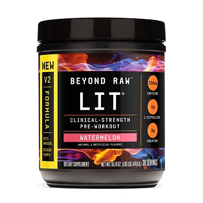 Beyond Raw Lit Pre-Workout 2.0