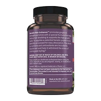 Keratin Hair Enhance™ with Biotin and Resveratrol - 60 Capsules (30 Servings)