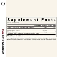 Liposomal CoQ10 Max - 60 Capsules (60 Servings)