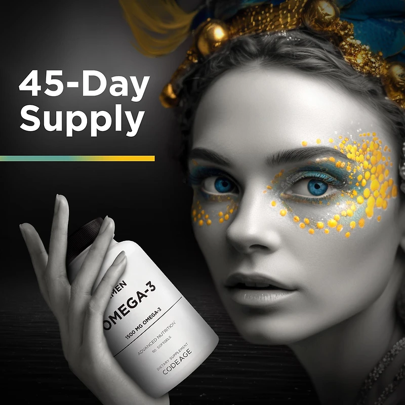 AMEN - Omega-3 1500mg - 90 Softgels (45 Servings)