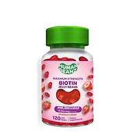 Human Beanz Maximum Strength Biotin Jelly Beans - Strawberry Blast 120 (30 Servings)