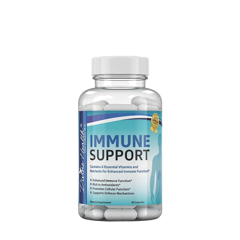 Divine Health Immune Support Healthy - 90 Capsules (45 Servings)