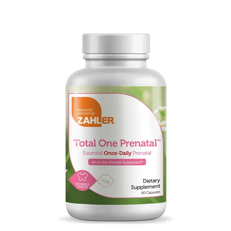 ZAHLER Total One Prenatal - 90 Capsules (90 Servings)