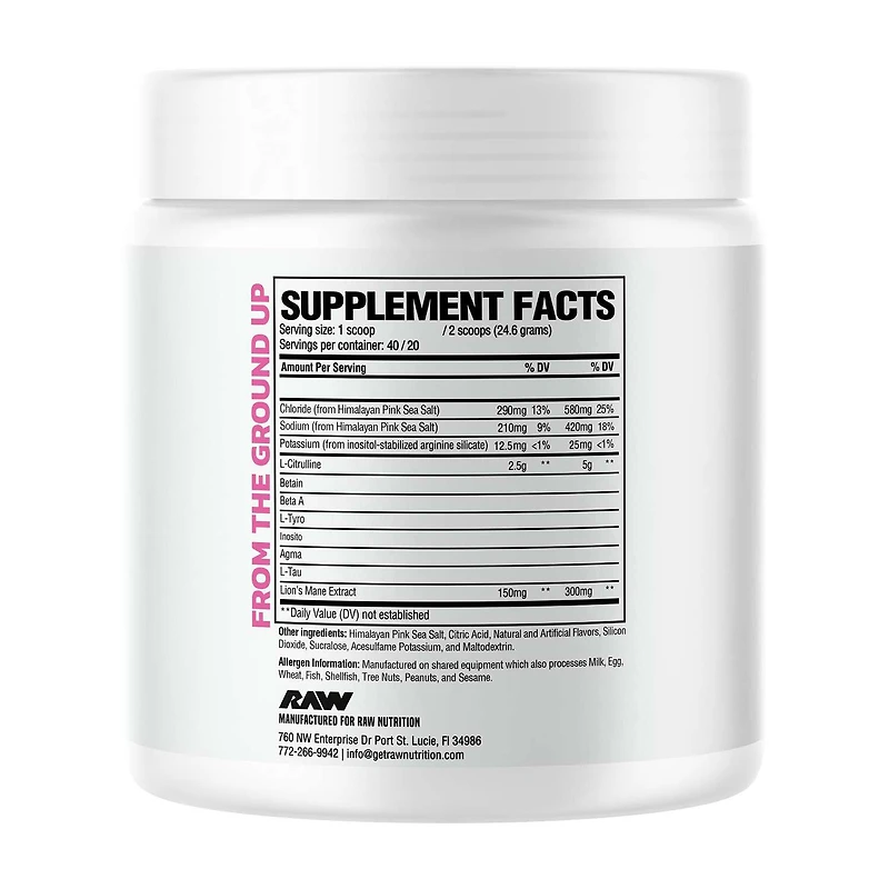 Pump Non-Stim - Watermelon (40 Servings)