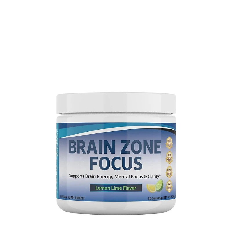 Divine Health Brain Zone Focus - Lemon Lime 5.29 Oz. (30 Servings)