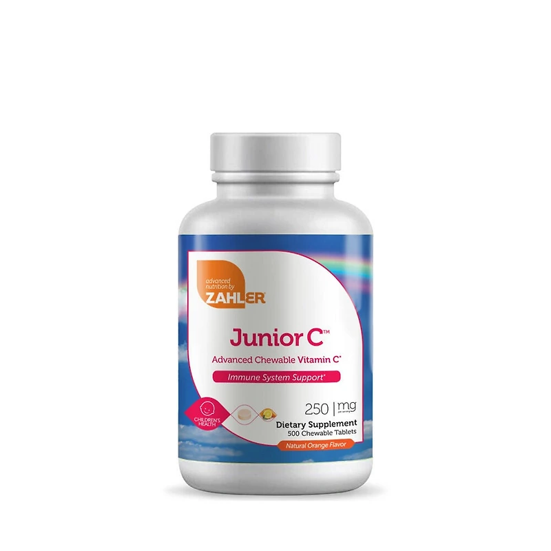 ZAHLER Junior C Vitamin - 500 Tablets (500 Servings)