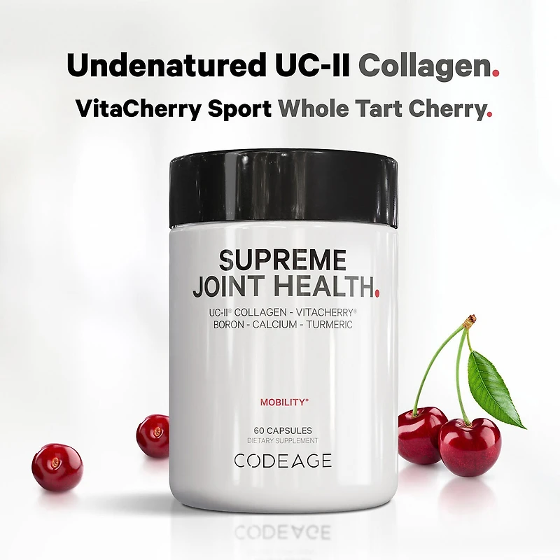 Supreme Joint Health UC-II® Collagen & VitaCherry® - 60 Capsules (30 Servings)