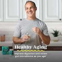 Gut Health Healthy Aging Probiotic - 55 Billion CFUs - 30 Capsules (30 Servings)