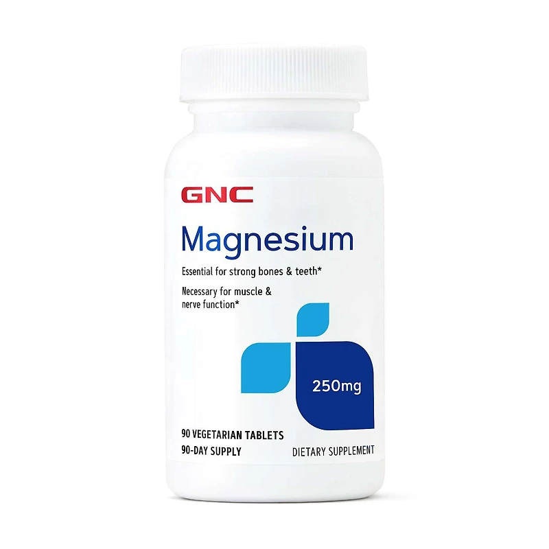 Magnesium Vegetarian Tablets 250mg - 90 Vegetarian Tablets (90 Servings)