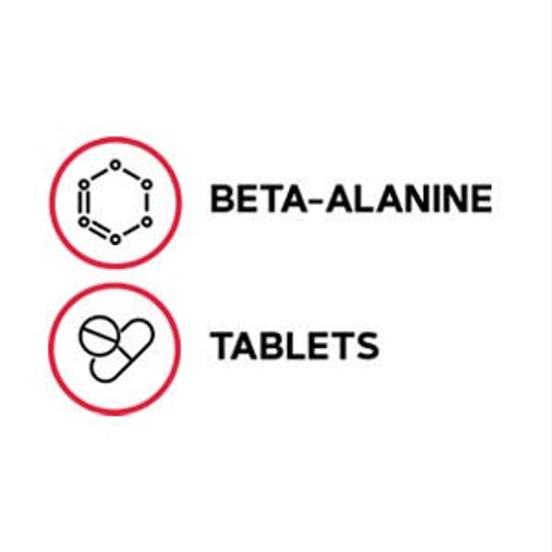 Beta-Alanine 3200mg - 120 Caplets (30 Servings)