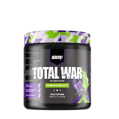 REDCON1 Total War Preworkout - Sour Gummy Bear (30 Servings)