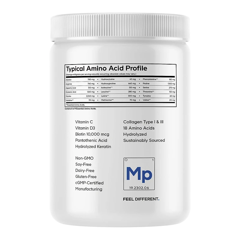 Marine Collagen Peptides - Unflavored - 11.50 oz. (30 Servings)