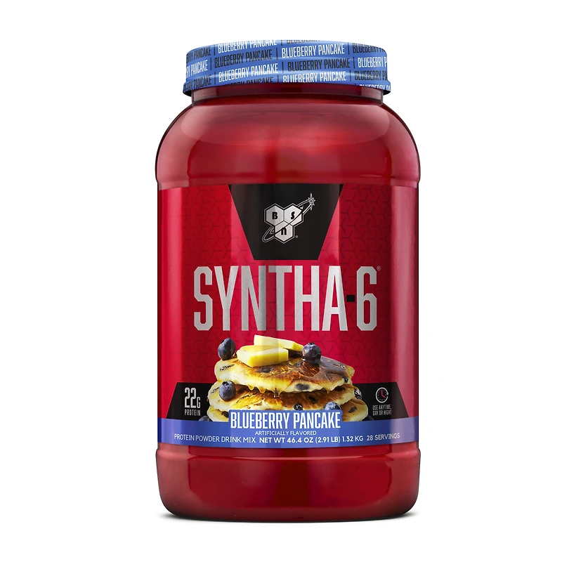 BSN Syntha-6 Premium Protein - Blueberry Pancake (28 Servings) 3 lbs.