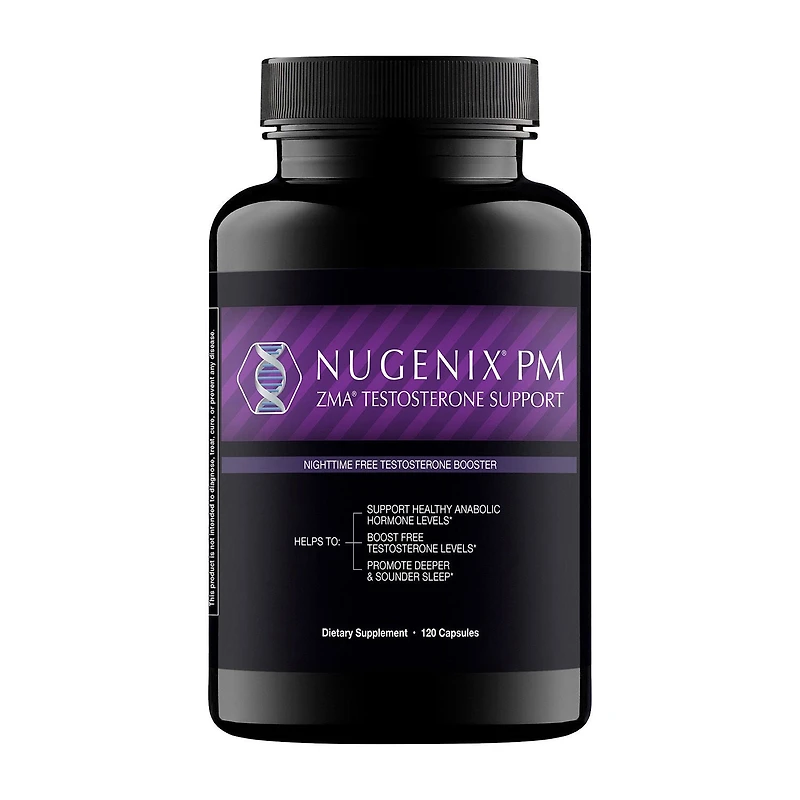 PM ZMA® Testosterone Support - 120 Capsules (30 Servings)