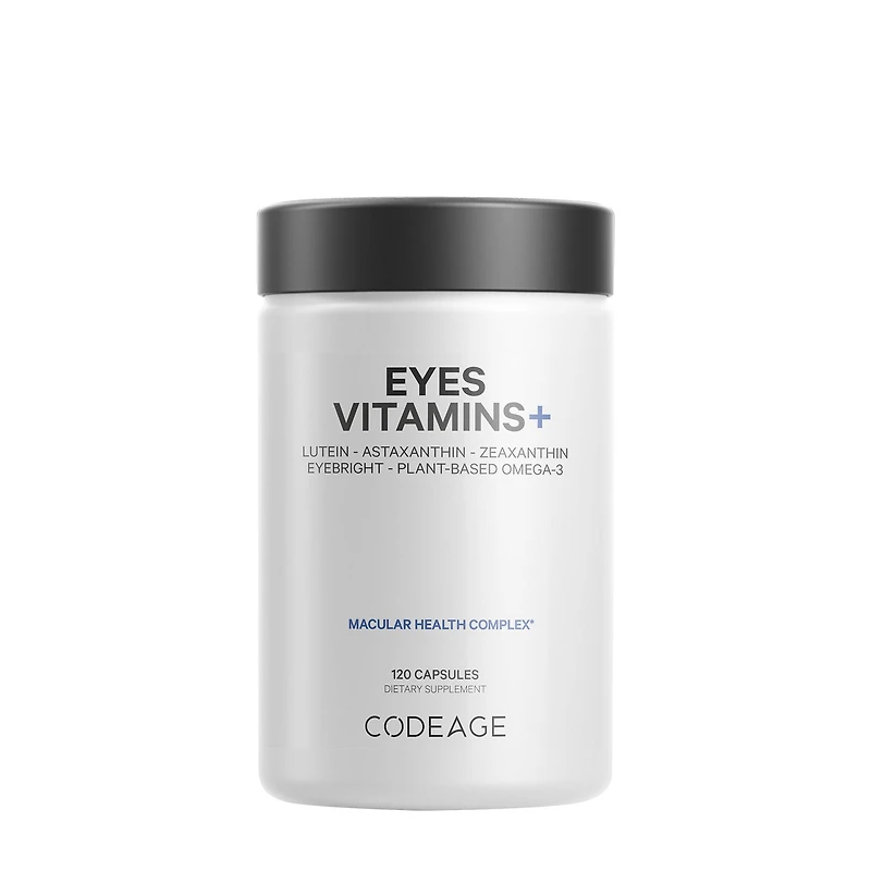 Eyes Vitamins+ Macular Health Complex - 120 Vegetable Capsules (60 Servings)
