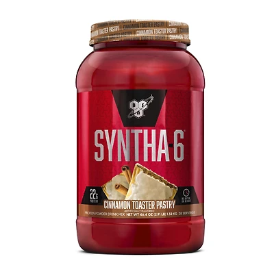 BSN Syntha-6 Premium Protein - Cinnamon Toaster Pastry (28 Servings) 3 lbs.