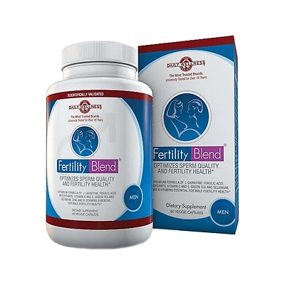 Daily Wellness Company Fertilityblend for Men Healthy - 60 Capsules (30 Servings)