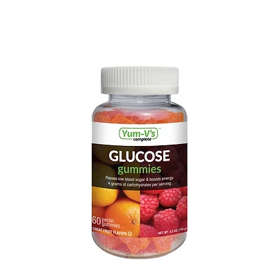 YumVs Glucose Gummies Vegan - Fruit Flavor 60 (30 Servings) 30