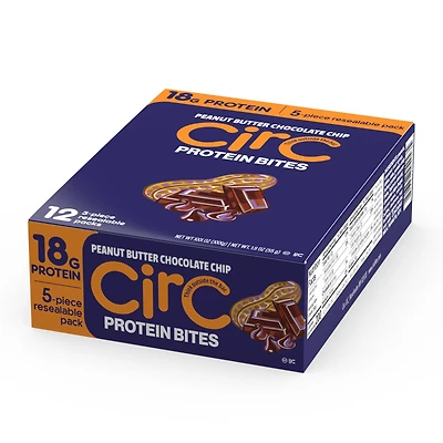 Circ Bites Protein - Peanut Butter Chocolate Chip (12 Pack)