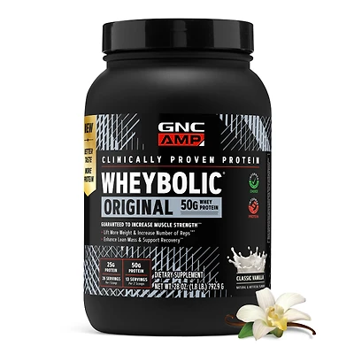 GNC AMP New Whey Proteinbolic Healthy