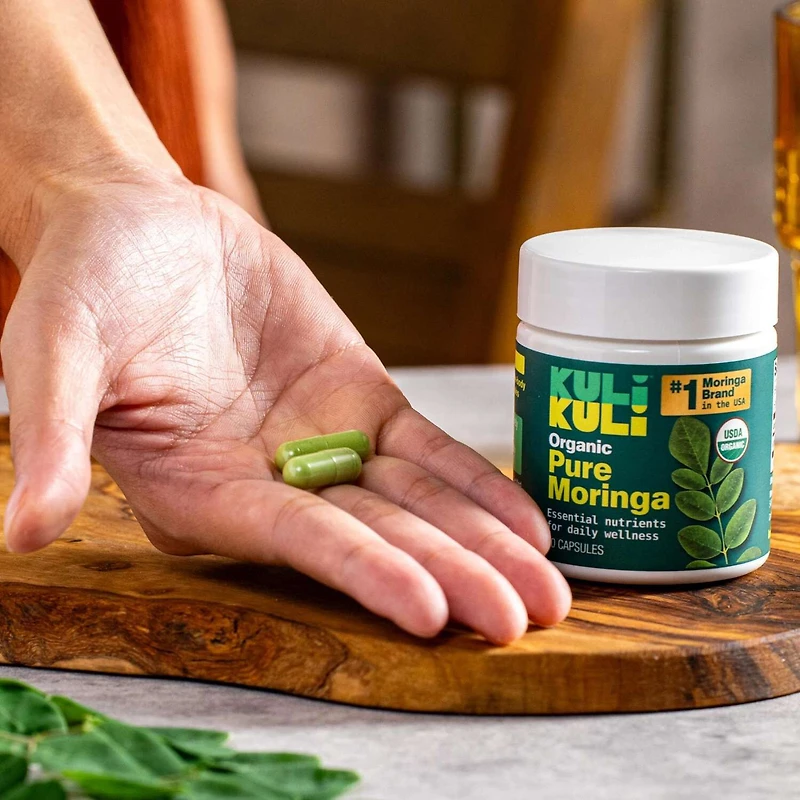 Pure Moringa Capsules - 60 Capsules - (30 Servings)