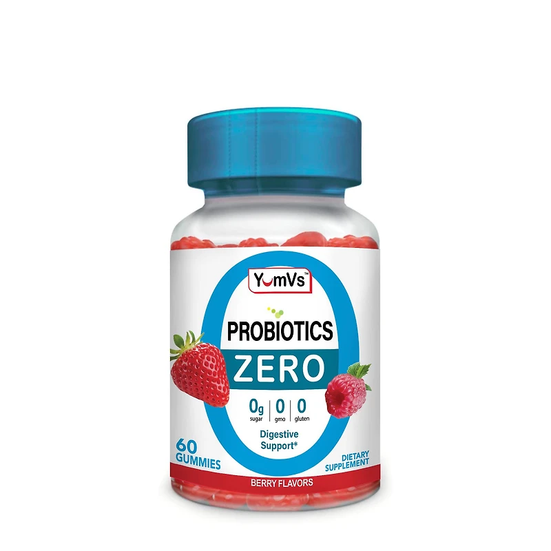 YumVs Probiotics - Berry 60 Gummies (30 Servings)